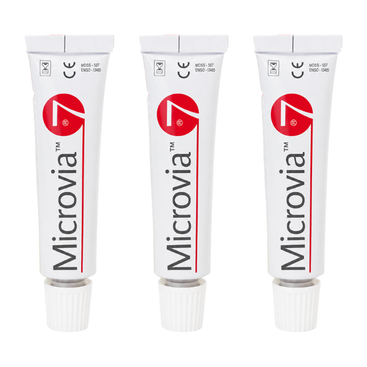 Microvia™ fästkräm för tandproteser