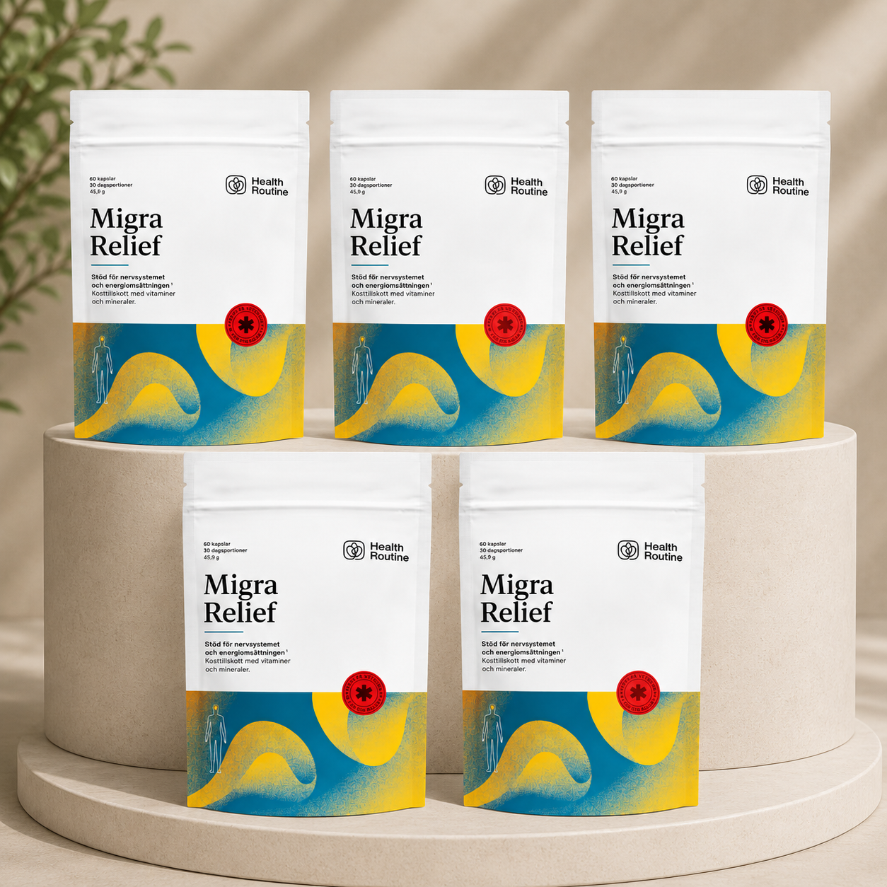 MigraRelief™ kapslar