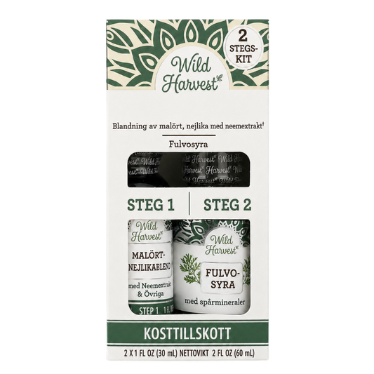 WildHarvest™ 2-stegs parasitrensningskit för tjocktarmen