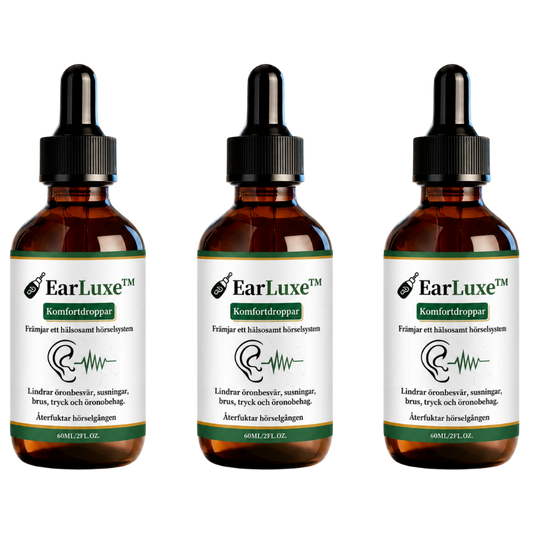 EarLuxe™ droppar