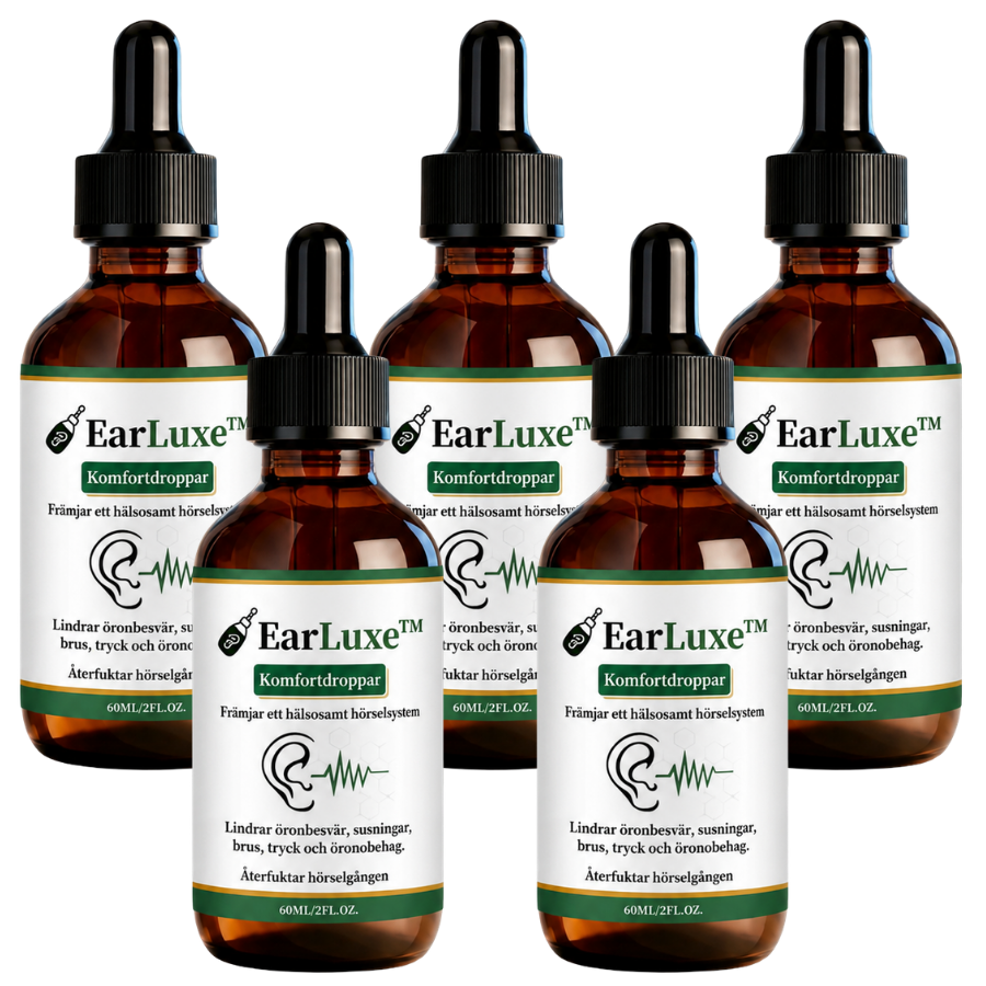 EarLuxe™ droppar