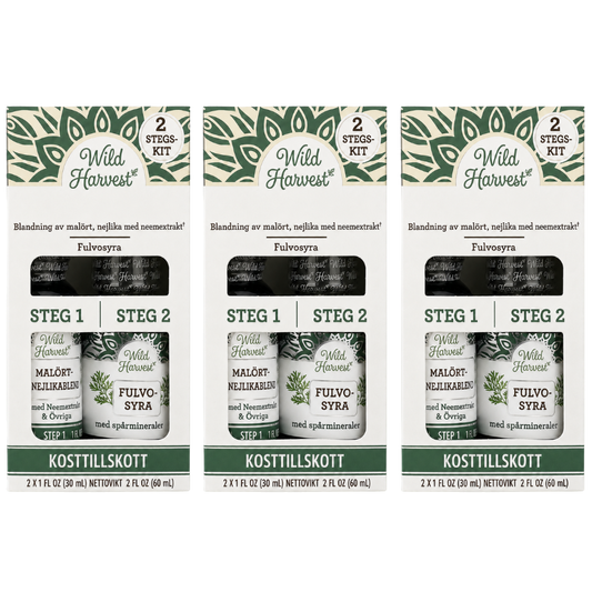 WildHarvest™ 2-stegs parasitrensningskit för tjocktarmen