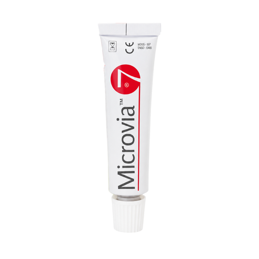 Microvia™ fästkräm för tandproteser